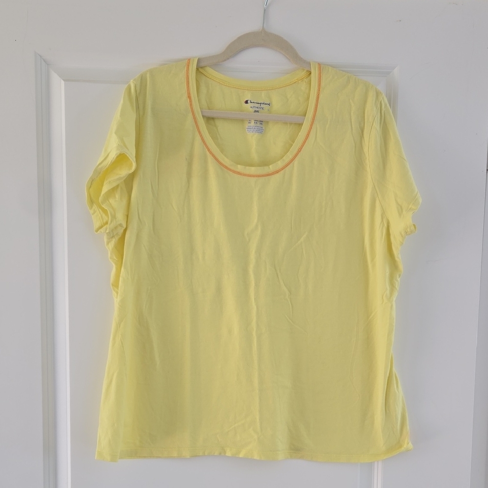 Champion Women's Lemon Short Sleeve Tee